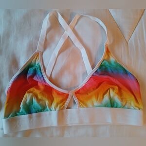 TomboyX Soft Bra - Rainbow Stripes